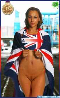 Jessica Ennis Nudes Without Underwear 001