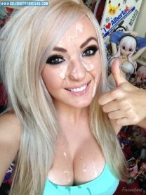 Jessica Nigri Selfie Cum Facial Nudes 001