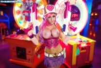 Jessica Nigri Skirt Busty Nsfw 001