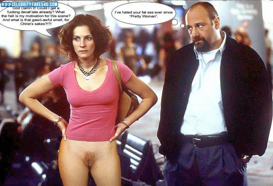 Julia Roberts Fake, Captioned, Nude, Pantiless, Public, Series, Porn