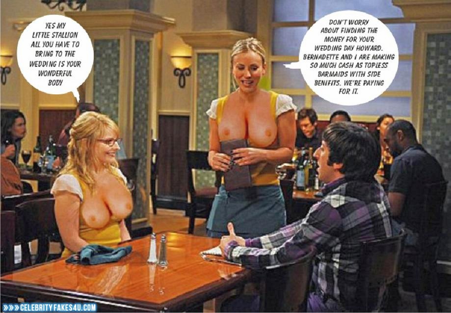 Kaley Cuoco Fake, Big Bang Theory, Captioned, Nude, Series, Tits, Porn