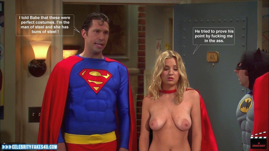 Kaley Cuoco Fake, Big Bang Theory, Captioned, Nude, Series, Tits, Porn