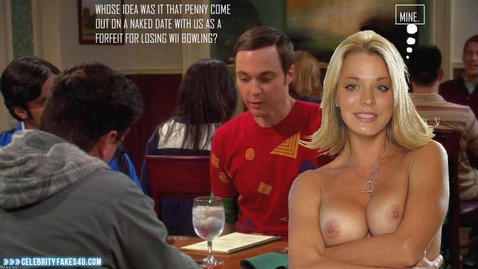 Kaley Cuoco Fake, Big Bang Theory, Captioned, Nude, Series, Tits, Porn