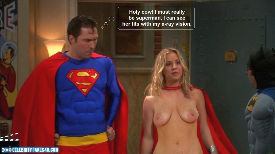 Kaley Cuoco Fake, Big Bang Theory, Captioned, Nude, Series, Tits, Porn