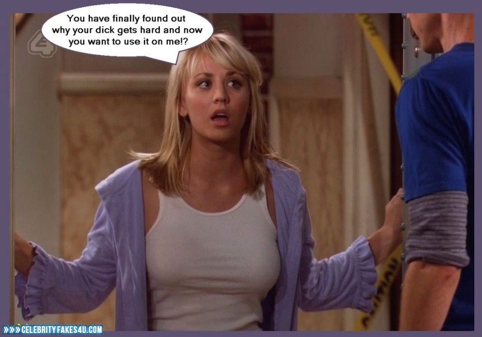 Kaley Cuoco Fake, Big Bang Theory, Captioned, Nude, Series, Tits, Porn