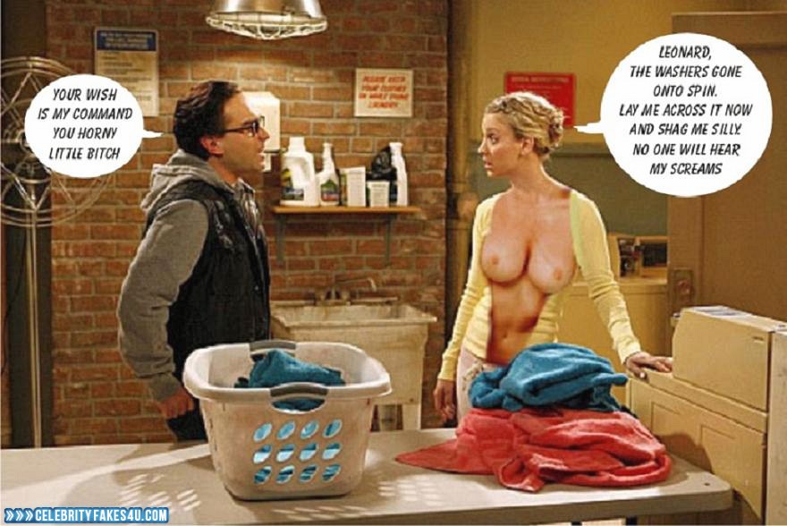 Kaley Cuoco Fake, Big Bang Theory, Captioned, Nude, Series, Tits, Porn