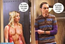 Kaley Cuoco Breasts Big Bang Theory Porn Fake 001