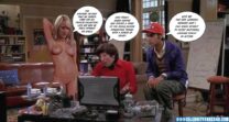 Kaley Cuoco Caption Big Bang Theory Naked Fake 002