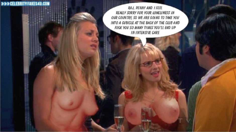 Kaley Cuoco Public Big Bang Theory Fake 002 Â« Celebrity Fakes 4U