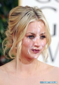 Kaley Cuoco Public Facial Nudes Fake 001