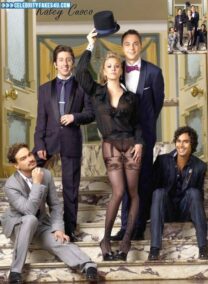 Kaley Cuoco Stockings Big Bang Theory Naked Fake 001