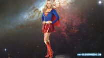 Kaley Cuoco Supergirl Fake 001