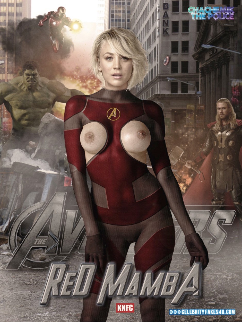 Kaley Cuoco Fake, Blonde, Nude, Series, The Avengers, Tits, Porn