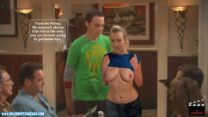 Kaley Cuoco Titty Flash Big Bang Theory Nsfw Fake 001