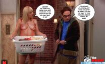 Kaley Cuoco Topless Big Bang Theory Fake 006