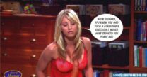 Kaley Cuoco Lingerie Big Bang Theory Naked Sex Fake 001