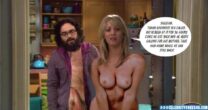 Kaley Cuoco Squeezing Tits Big Bang Theory Sex Fake 001