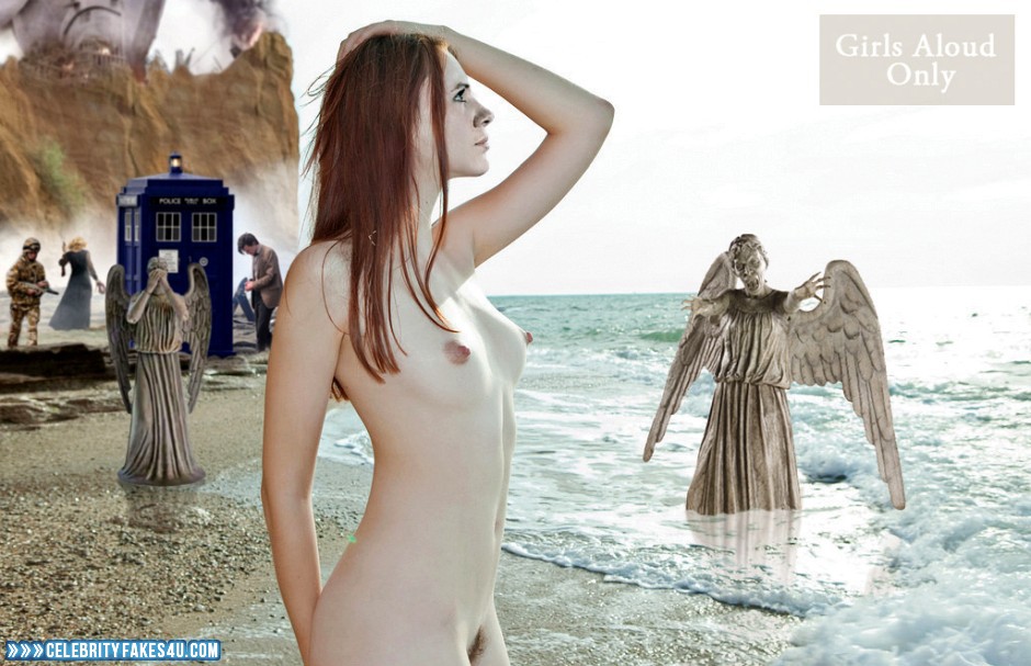 Karen Gillan Fake, Beach, Nude, Outdoor, Tits, Porn