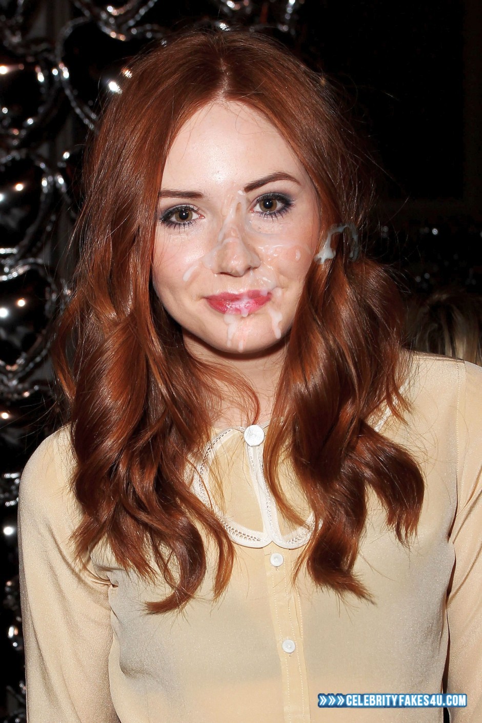 Karen Gillan Facial Nsfw Fake 001 « Celebrity Fakes 4U