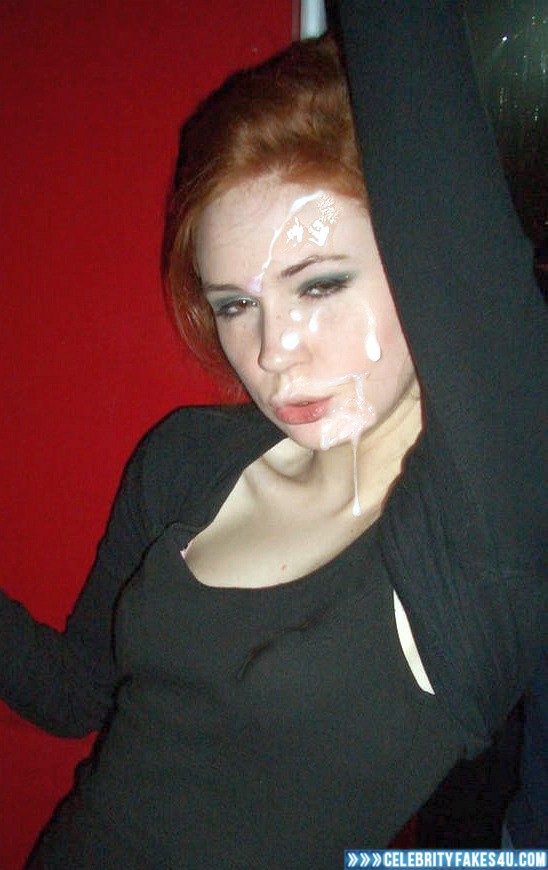 Karen Gillan Fake, Cum Facial, Cumshot, Homemade, Horny, Porn