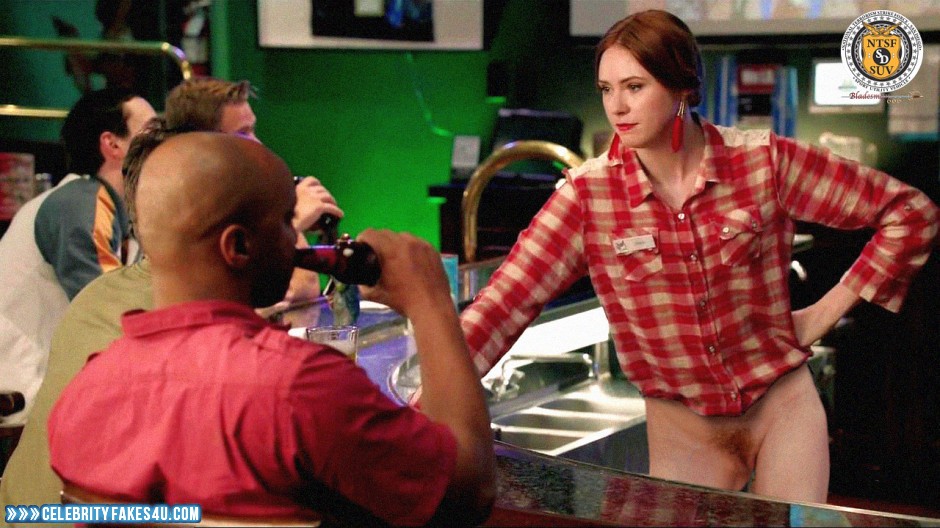 Karen Gillan Fake, NTSF:SD:SUV::, Nude, Pantiless, Series, Porn