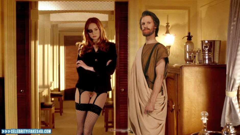 Karen Gillan Fake, Doctor Who, Nude, Pantiless, Series, Stockings, Porn