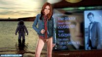 Karen Gillan Pantieless Doctor Who Nsfw Fake 002