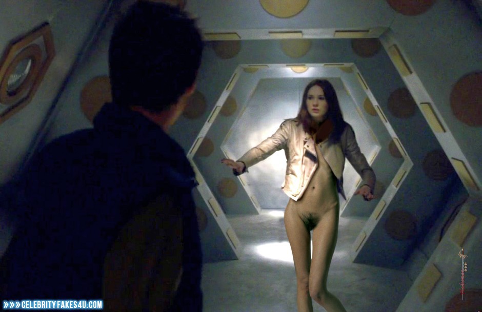 Karen Gillan Fake, Hairy Pussy, Nude, Pantiless, Pussy, Sexy Legs, Porn