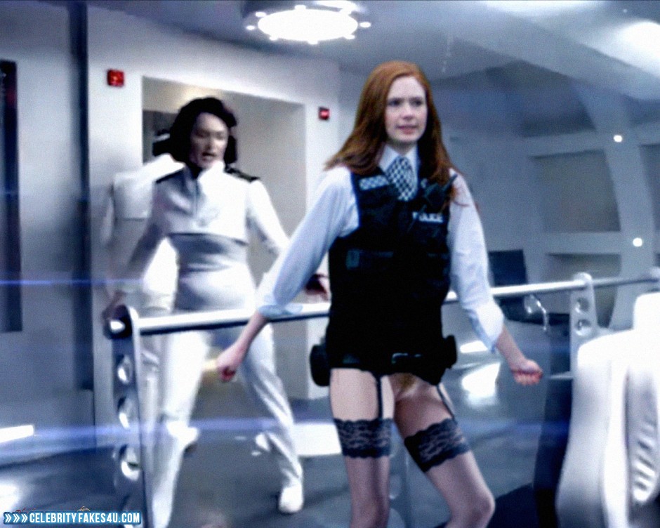 Karen Gillan Fake, Doctor Who, Nude, Pantiless, Series, Stockings, Porn