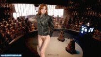 Karen Gillan Pantiless Doctor Who Nsfw Fake 001