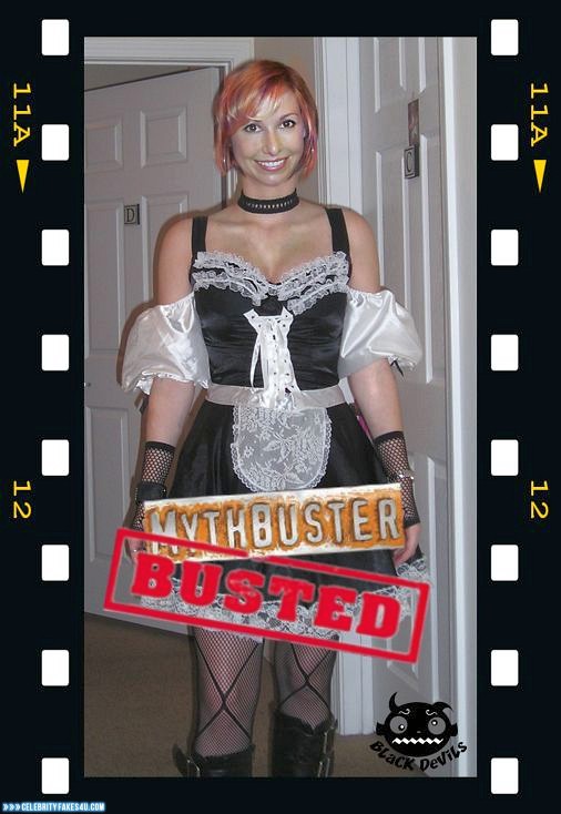 Kari Byron Fake, Homemade, Hot Outfit, Lingerie, MythBusters, Readhead, Series, Stockings, Porn