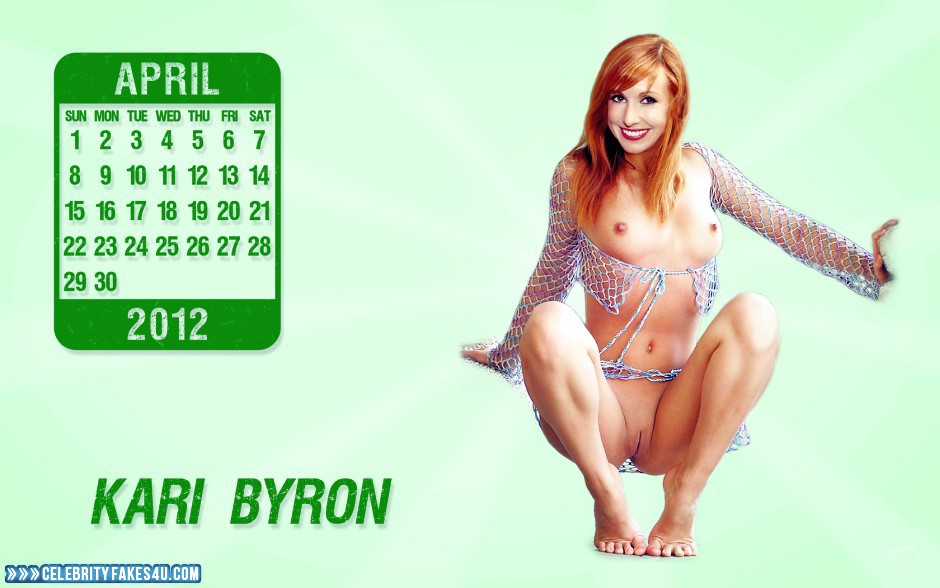 Kari Byron Fake, Camel Toe, Feet, Nude, Pussy, Readhead, Tits, Porn