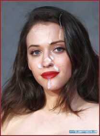 Kat Dennings Facial Cumshot Nsfw Fake 001