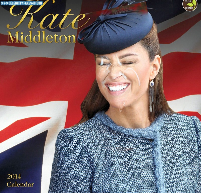 Kate Middleton Fake, Cum Facial, Cumshot, Porn