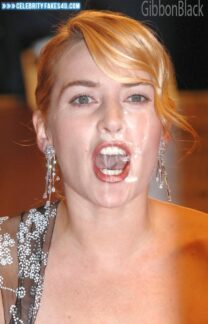 Kate Winslet Cum Facial Swallowing Cumslut 001