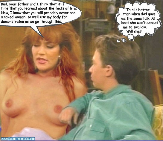 Katey Sagal Fake, Captioned, Married... with Children (TV Series), Tits, Porn