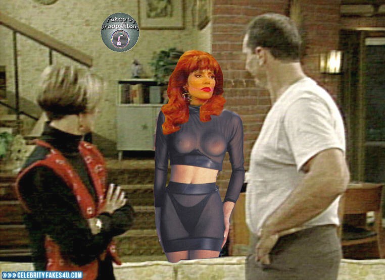 Katey Sagal Fake, Lingerie, Married... with Children (TV Series), See-Thru, Thong, Porn