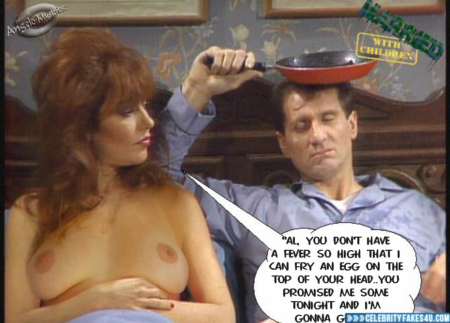 Katey Sagal Fake, Captioned, Married... with Children (TV Series), Topless, Porn