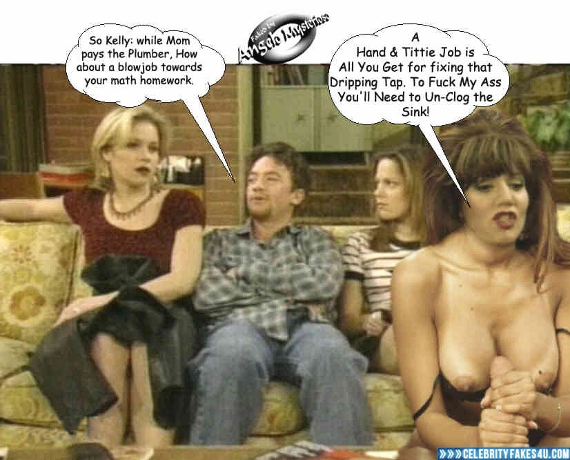 Katey Sagal Fake, Big Tits, Captioned, Handjob, Married... with Children (TV Series), Porn