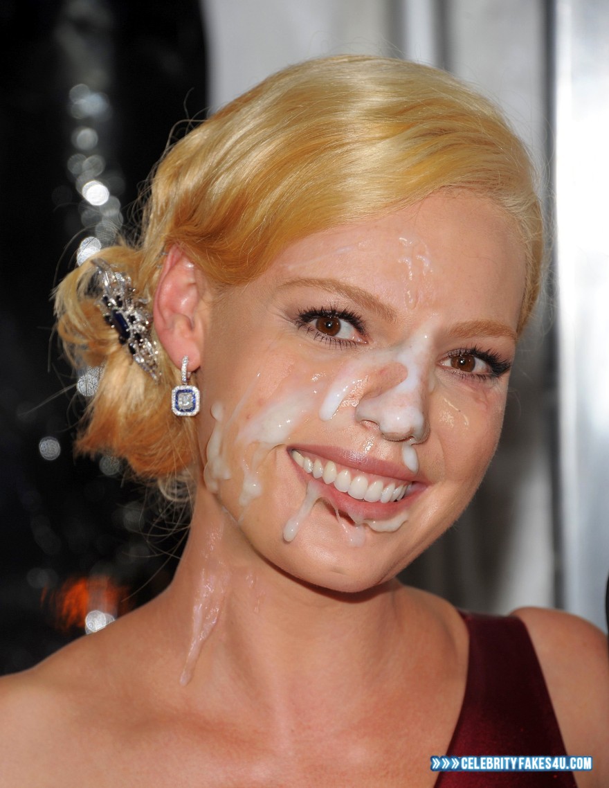 Katherine Heigl Fake, Cum Facial, Cumshot, Porn