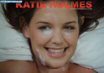 Katie Holmes Cumshot Facial 001