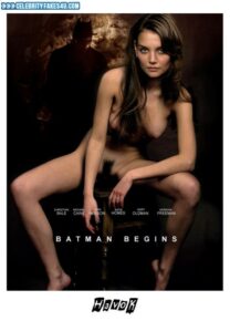 Katie Holmes Movie Cover Batman 001