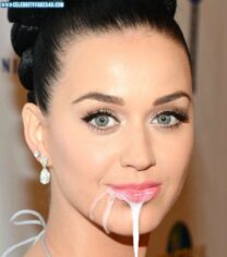 Katy Perry Cum Facial Nude Fake 001