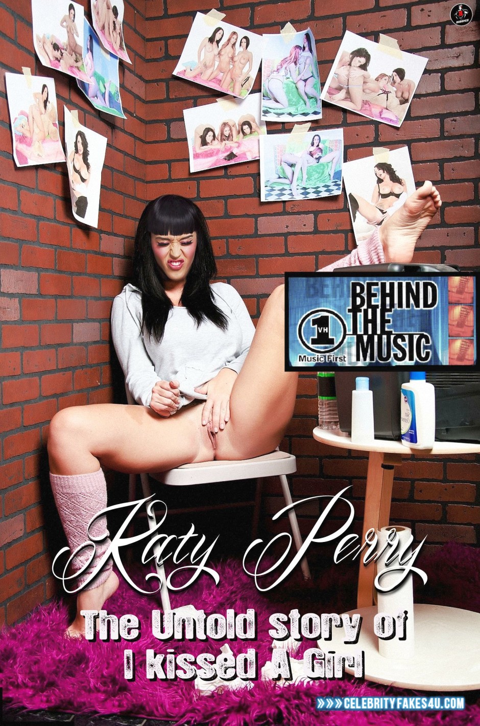 Katy Perry Fake, Masturbating, Movie Cover, Pussy, Porn