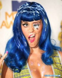 Katy Perry Public Cum Facial Nudes Fake 001