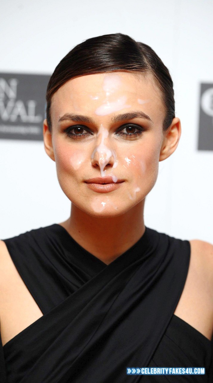 Keira Knightley Fake, Cum Facial, Cumshot, Porn