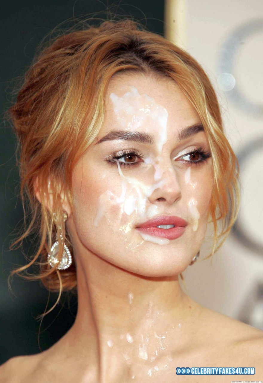 Keira Knightley Fake, Cum Facial, Cumshot, Porn