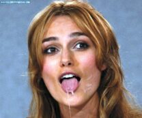 Keira Knightley Facial Licks Cum Nude 001