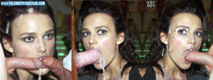 Keira Knightley Fake, Blowjob, Cum Facial, Cumshot, Sex, Swallowing Cum, Porn