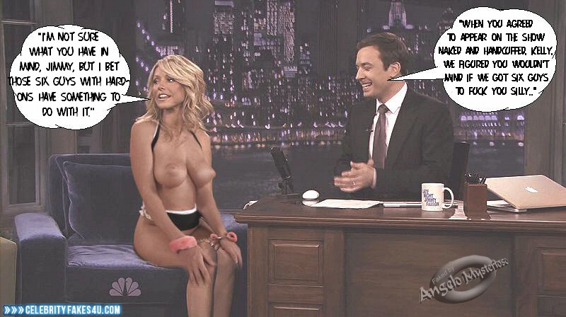 Kelly Ripa Fake, Captioned, Public, Series, Tits, Porn